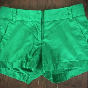 J Crew Factory Classic Chino Shorts - Green 00